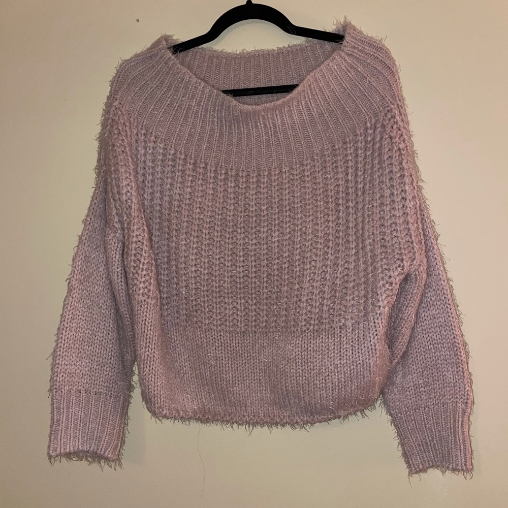 Crop sweater